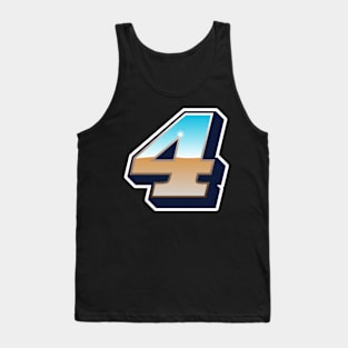 Chrome number 4 Tank Top